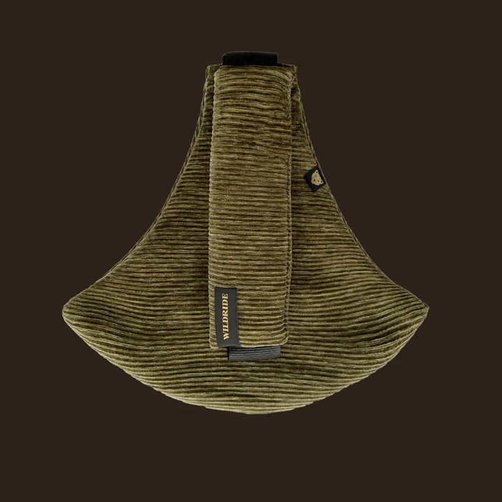 Wildride - Corduroy Toddler Carrier - Olive Green - Mabel & Fox
