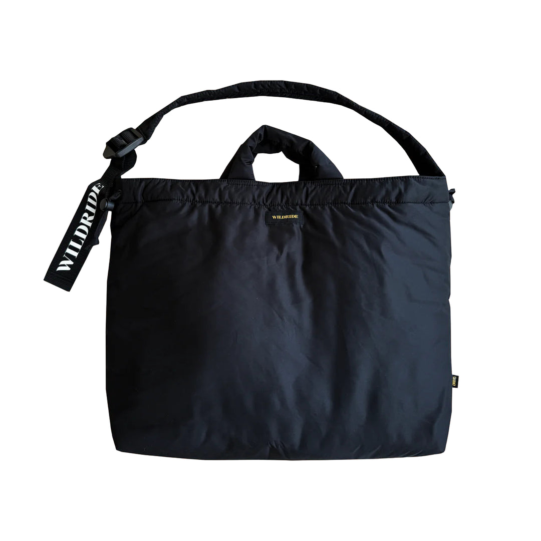 Wildride - Recycled Changing Bag - Black - Mabel & Fox