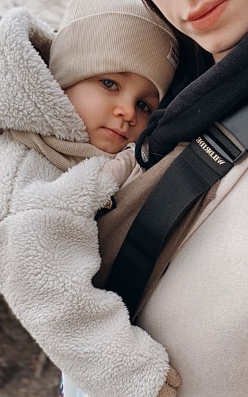 Wildride - Toddler Carrier - Brown Linen – Mabel & Fox