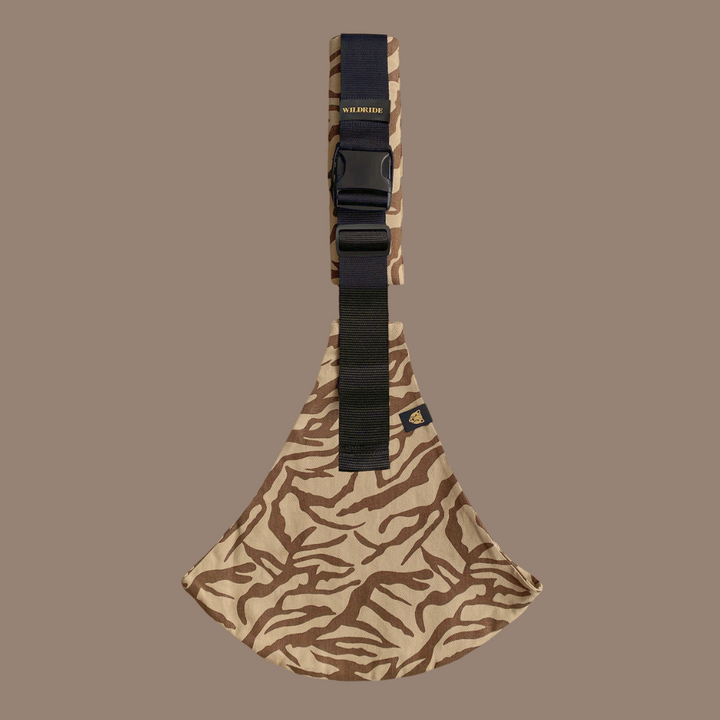 Wildride - Toddler Carrier - Brown Zebra - Mabel & Fox