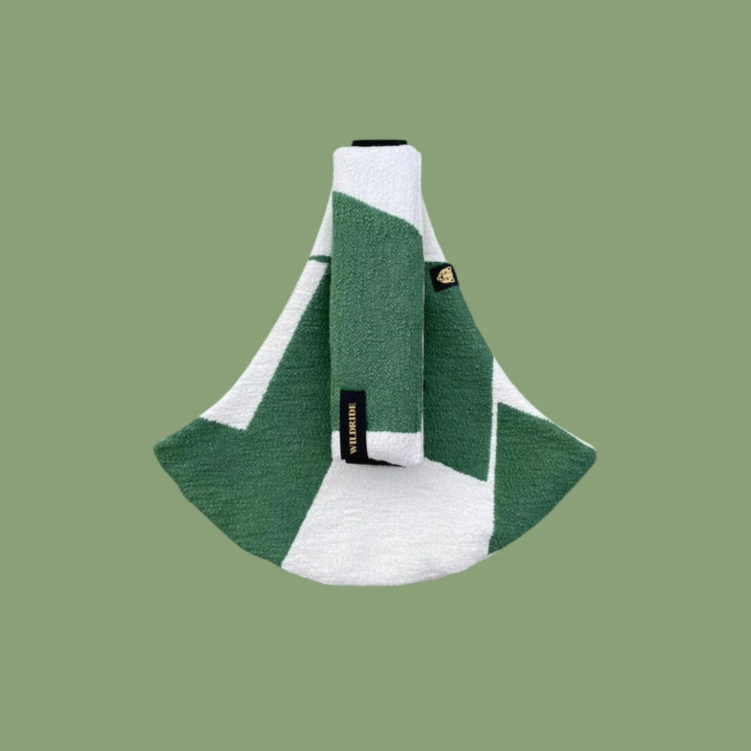 Wildride - Toddler Carrier - Green Graphic - Mabel & Fox