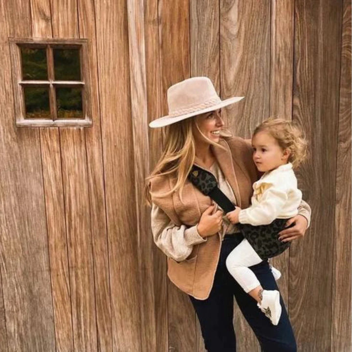 Wildride - Toddler Carrier - Grey Leopard - Mabel & Fox