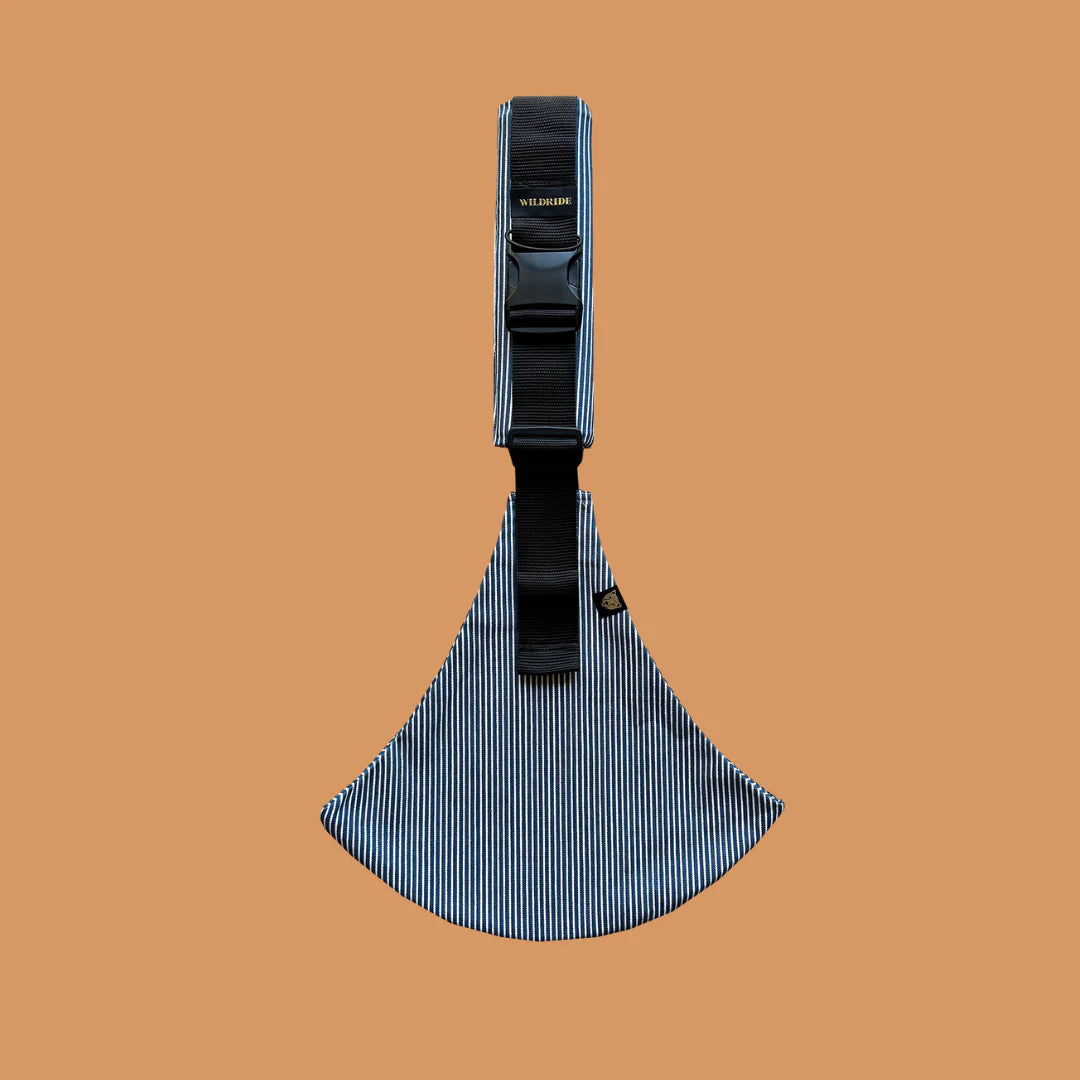 Wildride - Toddler Carrier - Indigo Stripe - Mabel & Fox
