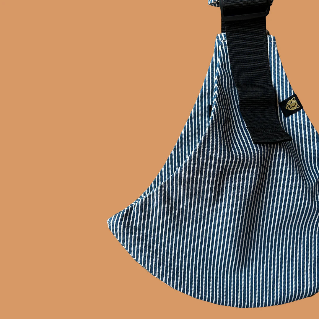 Wildride - Toddler Carrier - Indigo Stripe - Mabel & Fox