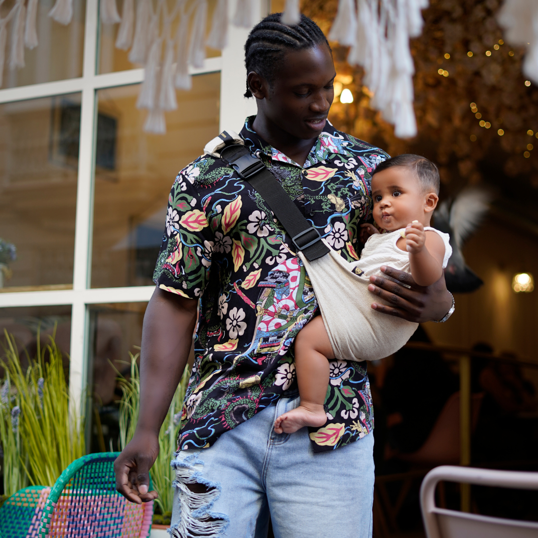 Wildride - Toddler Carrier - Sand Linen - Mabel & Fox