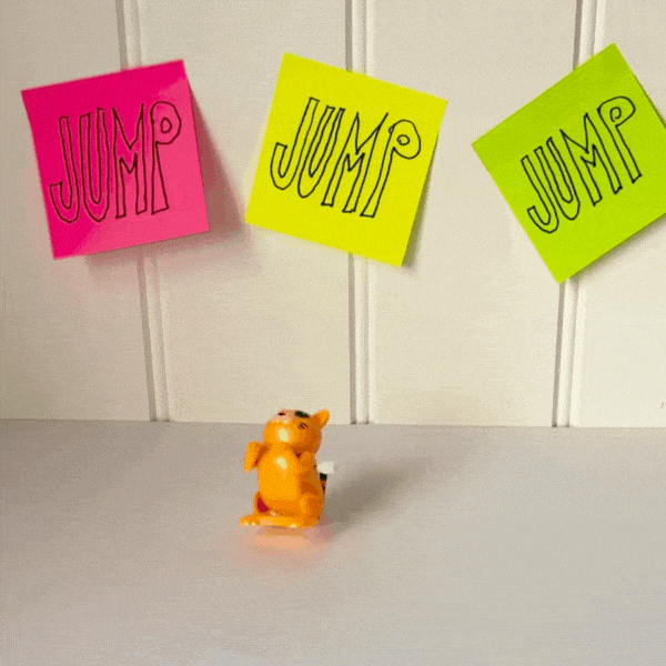 Rex London - Wind-Up Jumping Animal - Cat