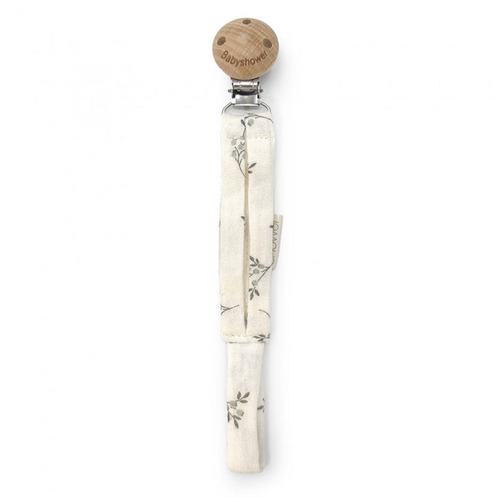 Babyshower – Wood Dummy Holder – Olive Bloom - Mabel & Fox