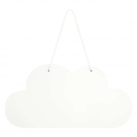 Mabel & Fox - Personalised Wooden Hanging Cloud Decoration