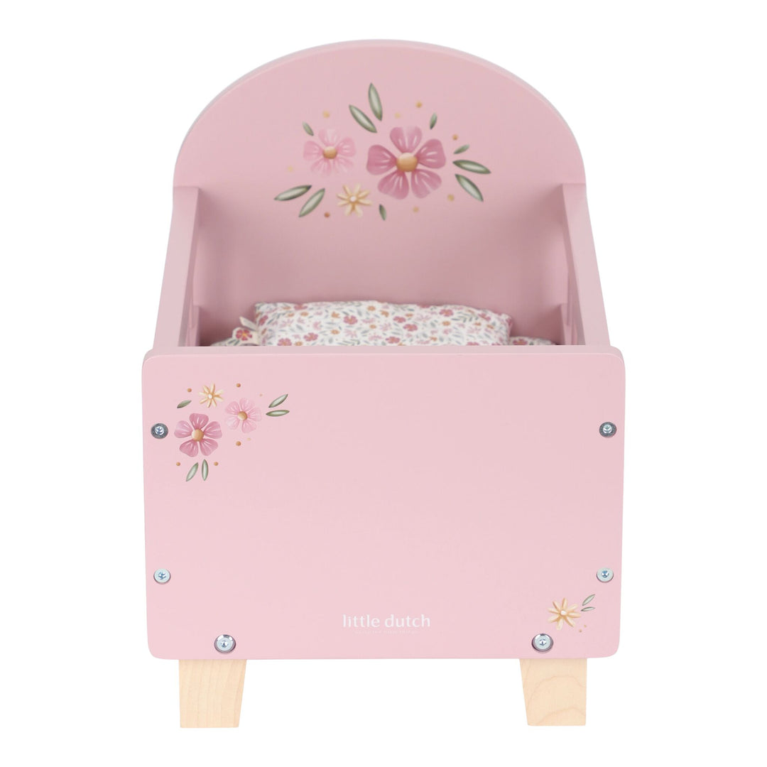 Little Dutch - Wooden Doll Bed - Mabel & Fox