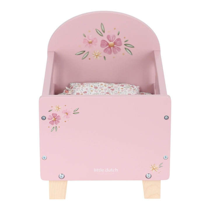 Little Dutch - Wooden Doll Bed - Mabel & Fox