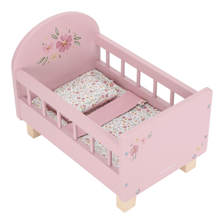Little Dutch - Wooden Doll Bed - Mabel & Fox