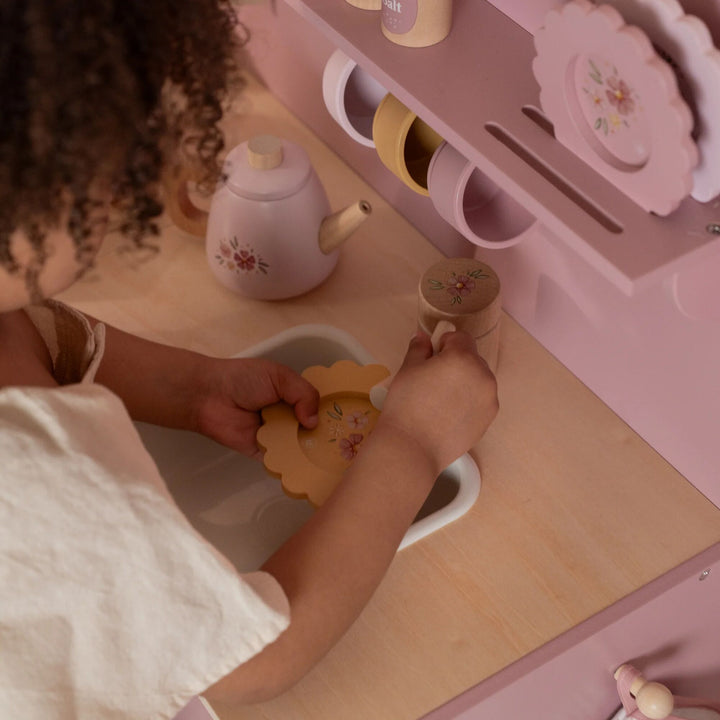 Little Dutch - Wooden Play Kitchen - Pink