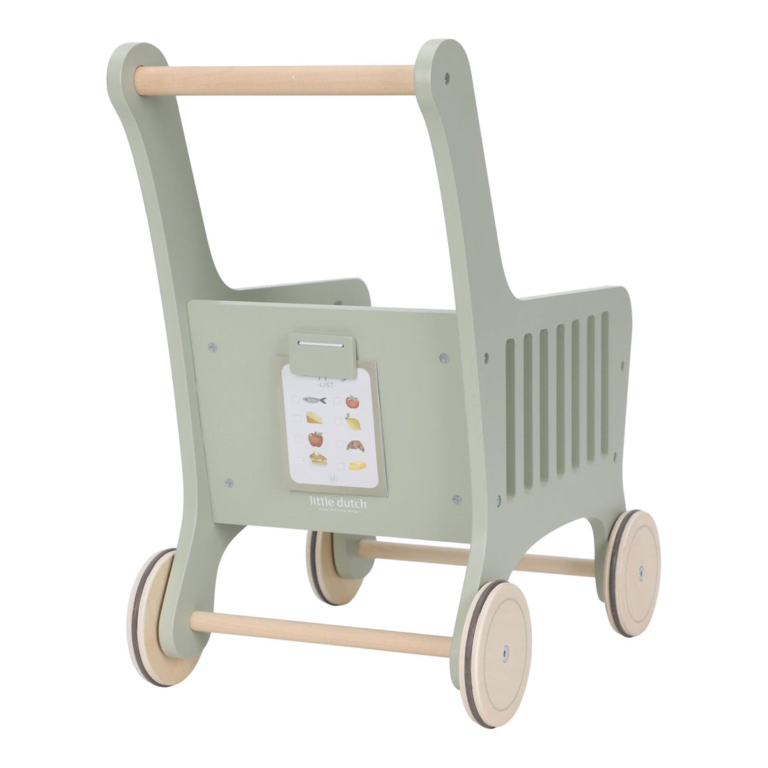 Little Dutch - Wooden Shopping Cart