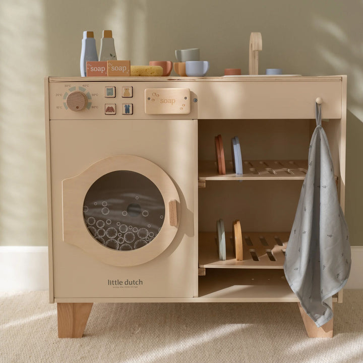 Little Dutch - Wooden Washing Machine - Limited Edition