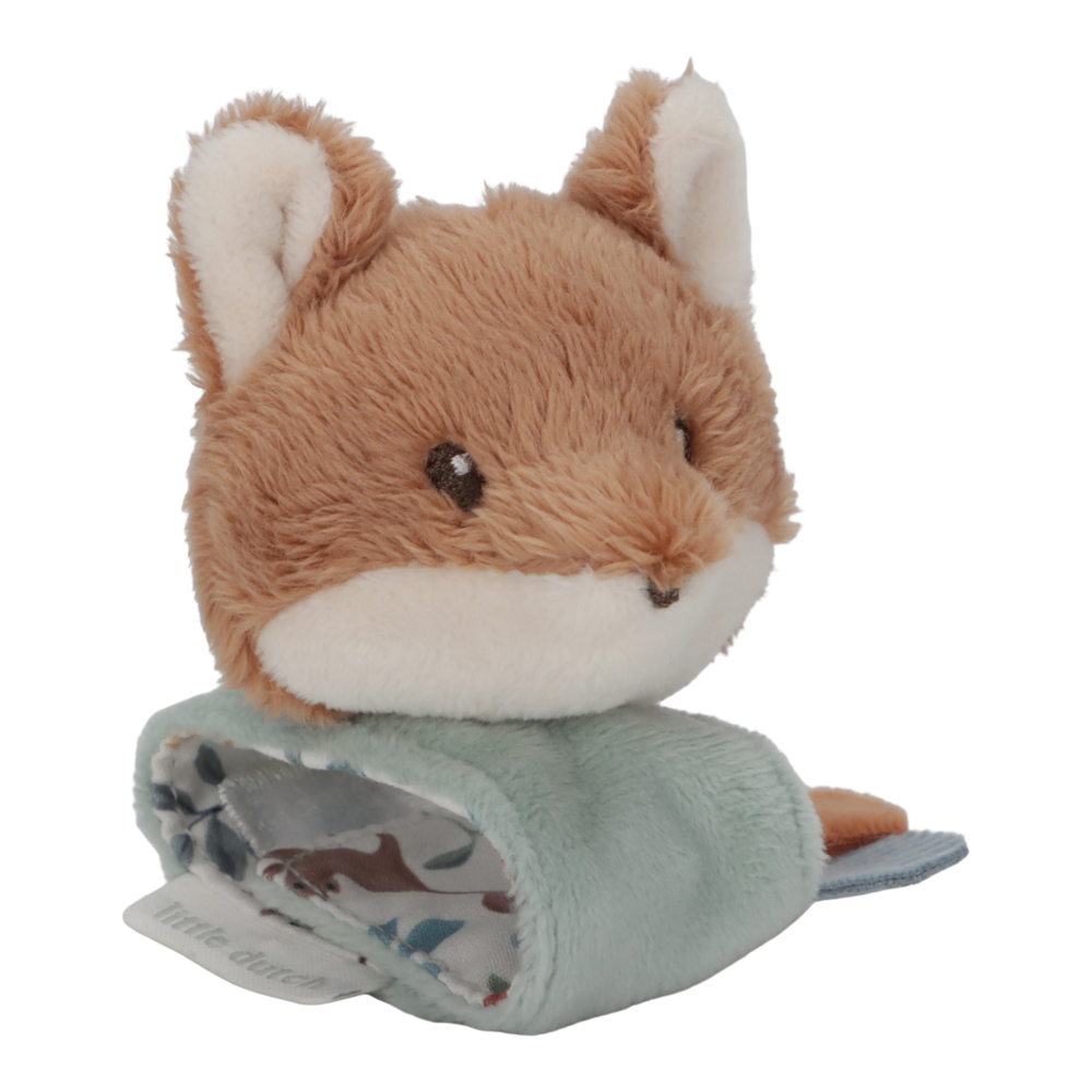 Little Dutch - Fox Wrist rattle - Forest Friends - Mabel & Fox