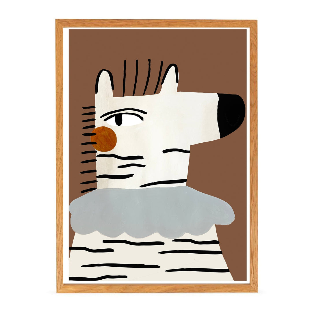 Yaya Studio - Art Print - Mr Zebra - Mabel & Fox