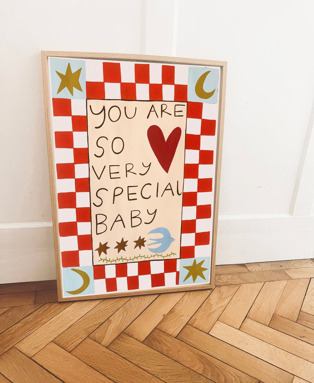 Yaya Studio - Art Print -  You Are Very Special Baby - Mabel & Fox