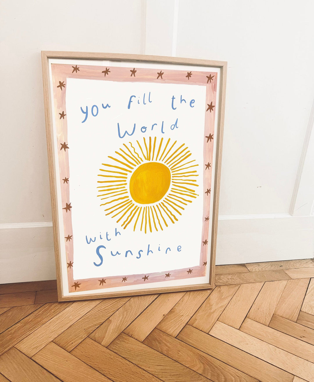 Yaya Studio - Art Print - You Fill The World With Sunshine - Mabel & Fox
