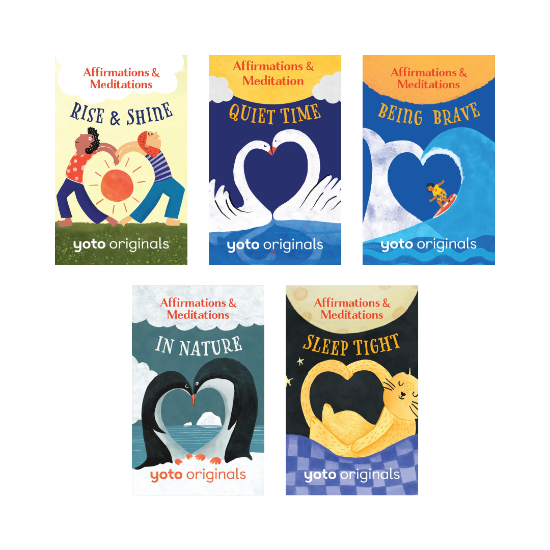 Yoto – Card Collection – Affirmations and Meditations Pack - Mabel & Fox