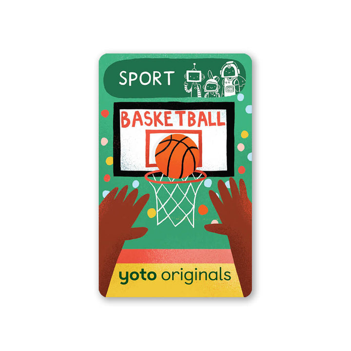Yoto – Card Collection – BrainBots: Sport - Mabel & Fox