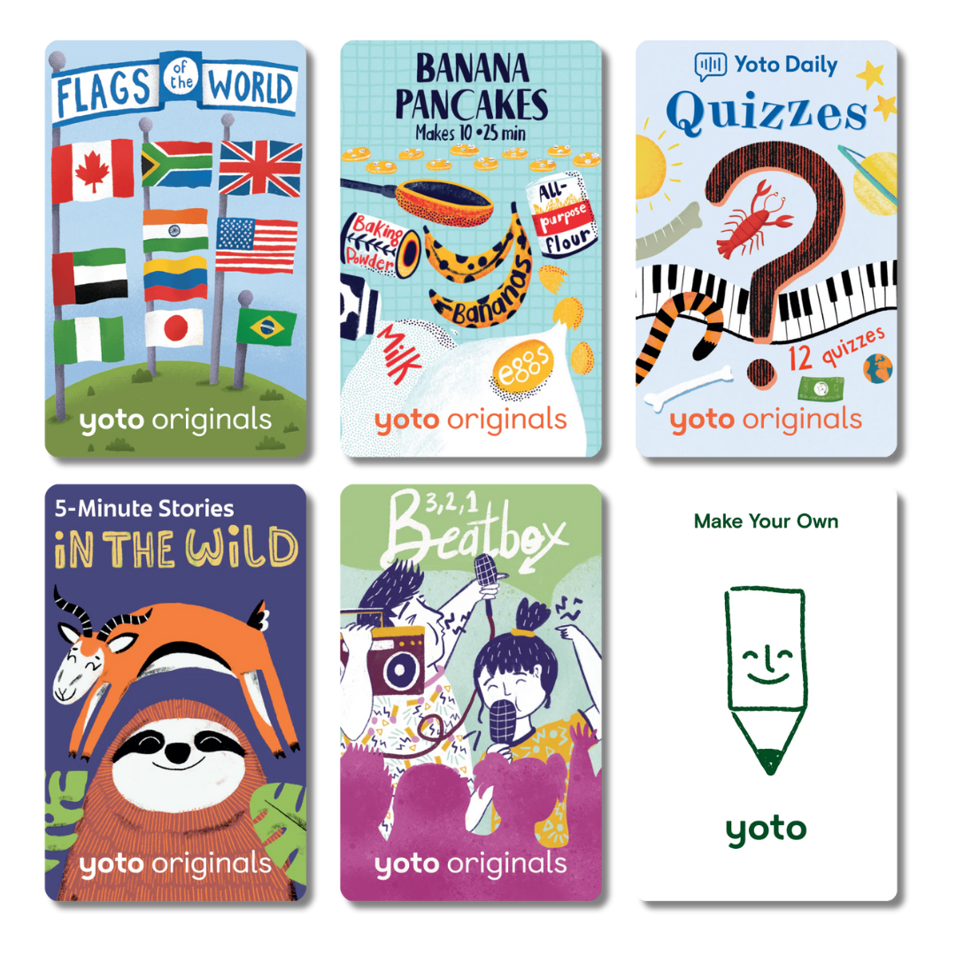 Yoto - Yoto Card Collection - Starter Pack for Big Kids - Mabel & Fox