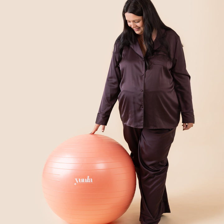 Yuula – Birthing Ball - Coral - Mabel & Fox