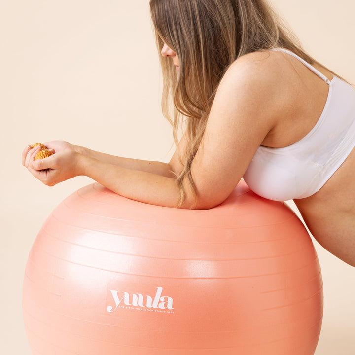 Yuula – Birthing Ball - Coral - Mabel & Fox