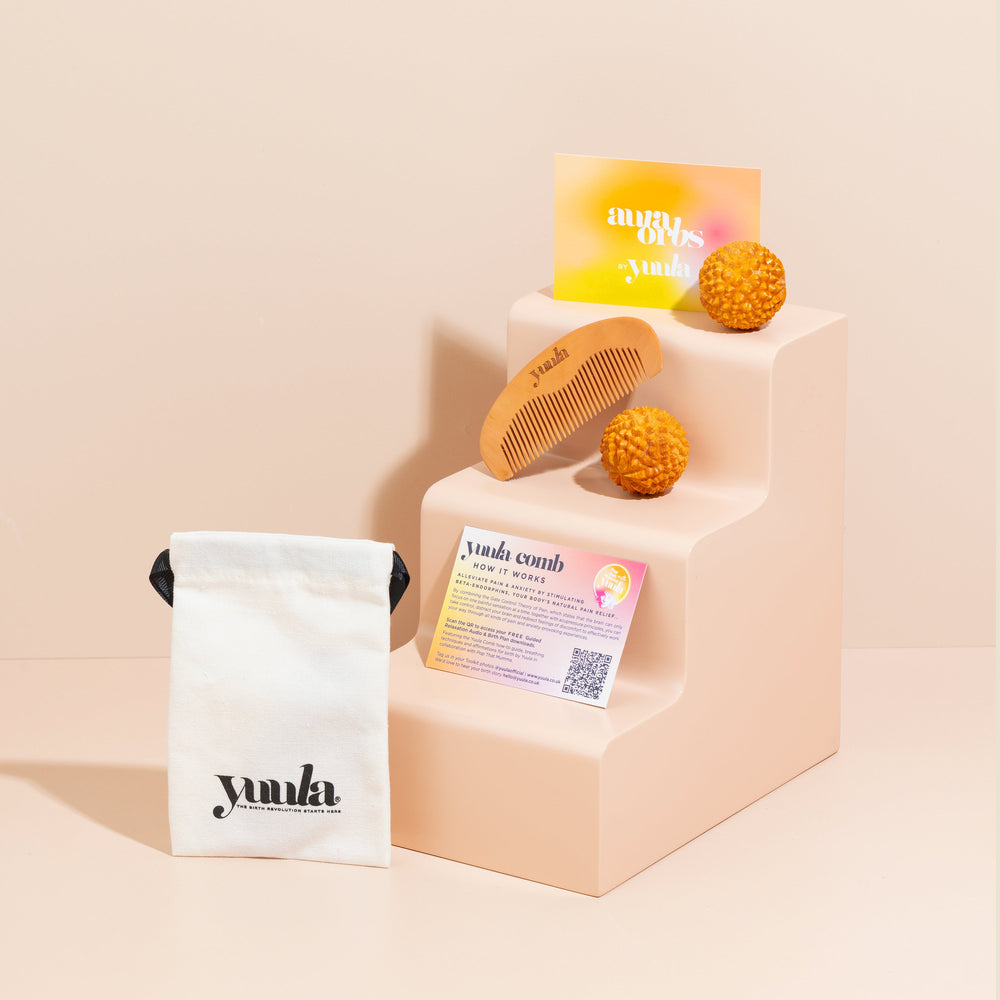 Yuula - The Duo - Aura Orbs & Yuula Comb Set - Mabel & Fox