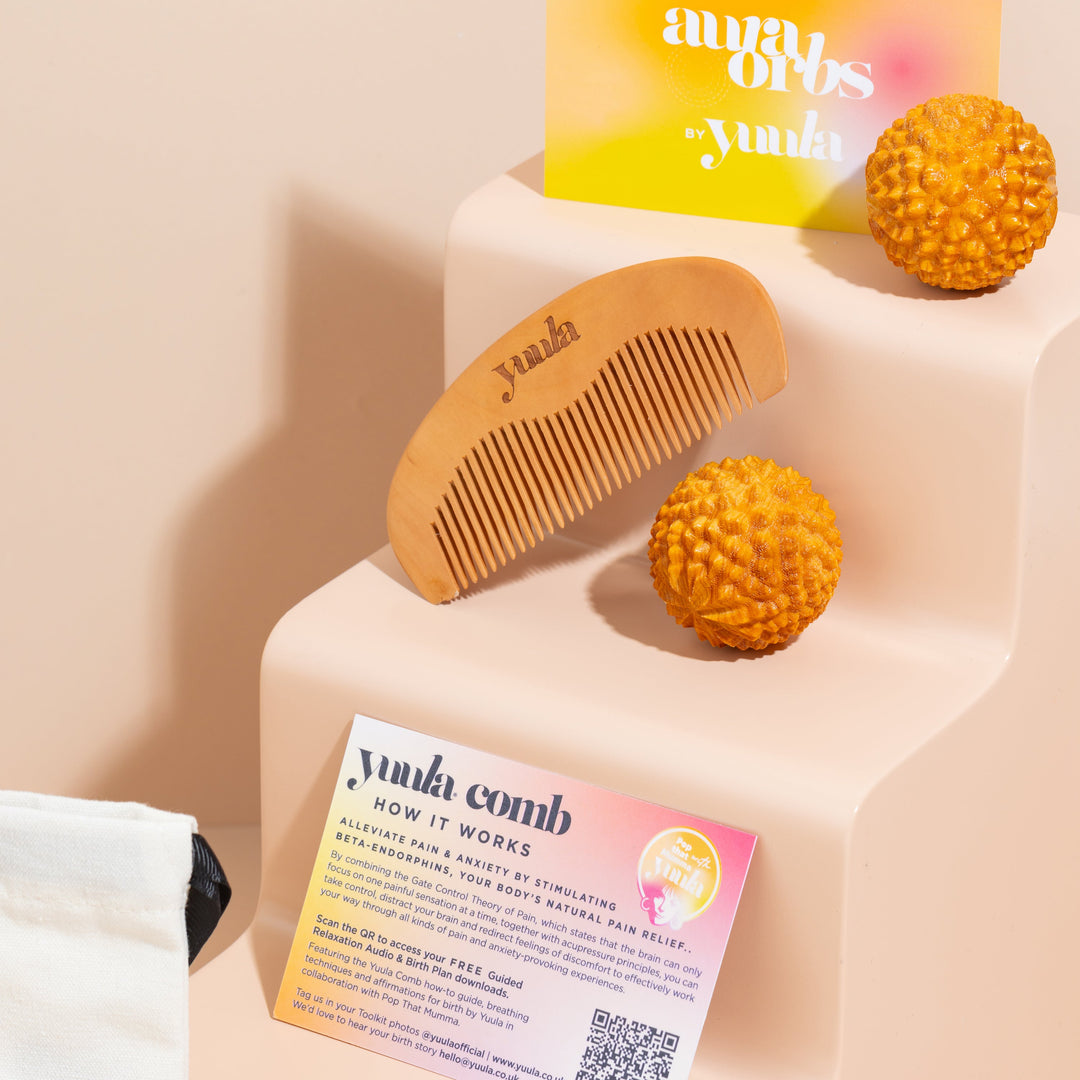 Yuula - The Duo - Aura Orbs & Yuula Comb Set - Mabel & Fox