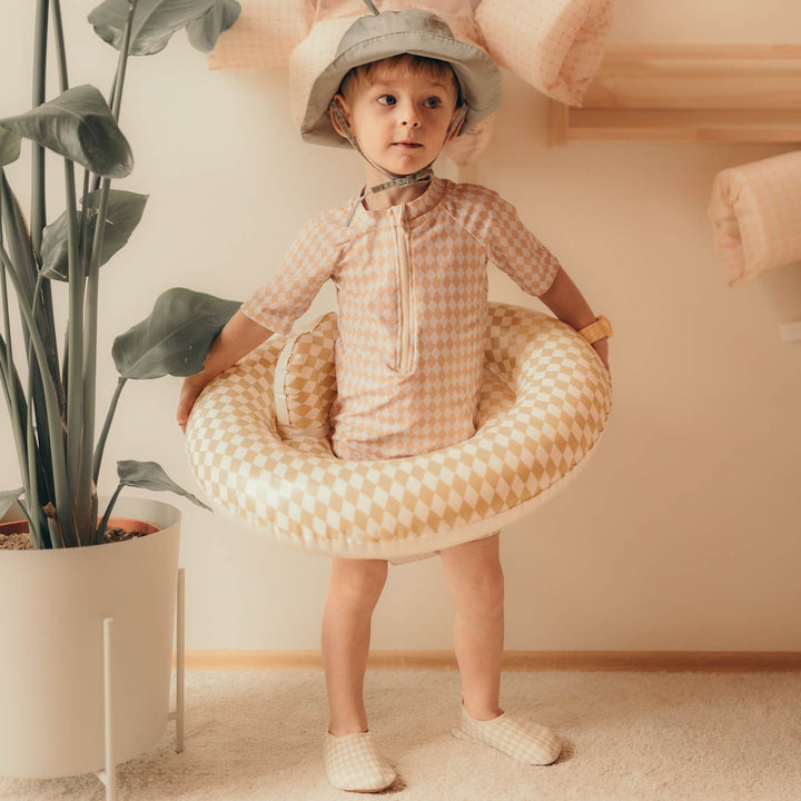 Mrs Ertha - Inflatable Baby Seat - Speckled Diamond