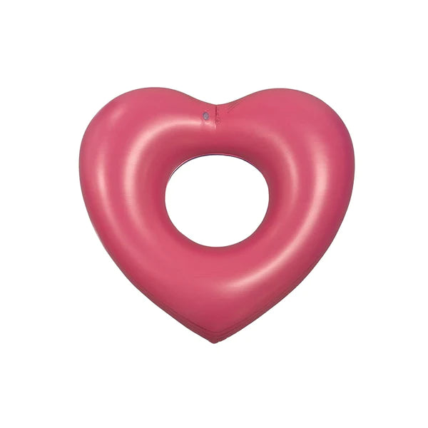 Swim Essentials - Swim Ring - Purple / Red Heart - 90cm