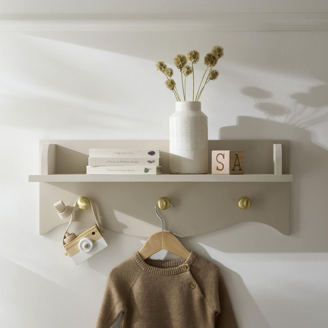 CuddleCo - Clara Shelf - Cashmere & Ash