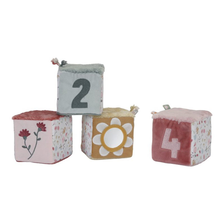 Little Dutch - 4 Soft Blocks - Flowers & Butterflies