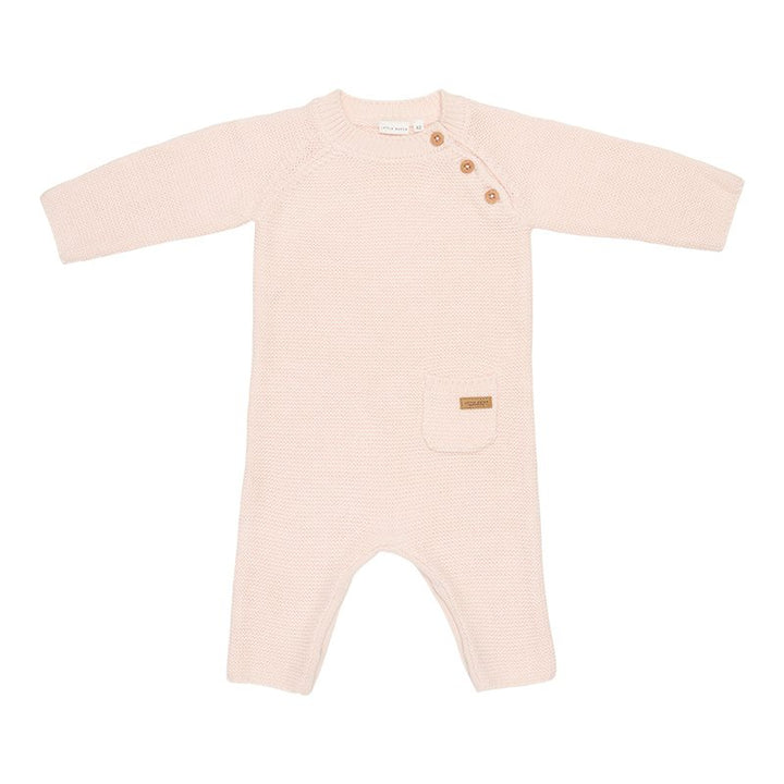 Little Dutch - Knitted One Piece Suit - Pink - Mabel & Fox