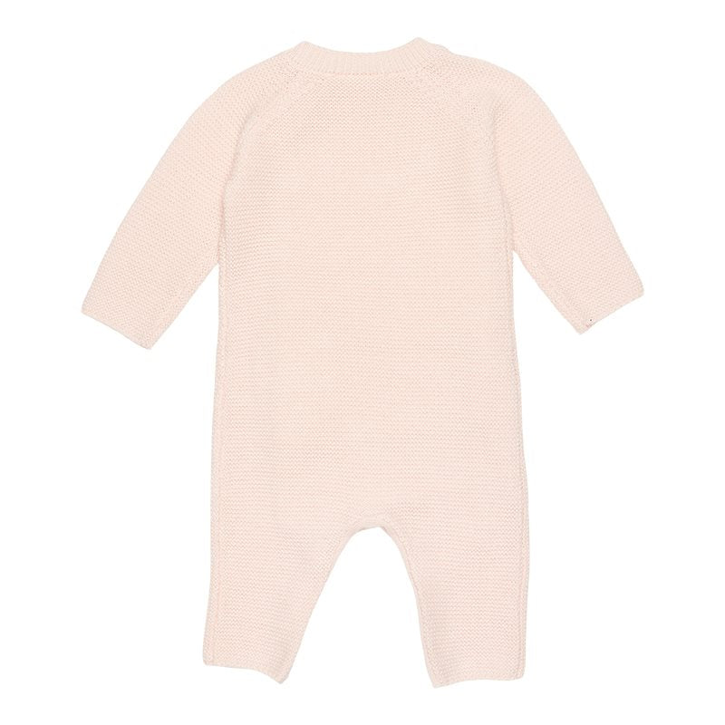 Little Dutch - Knitted One Piece Suit - Pink - Mabel & Fox