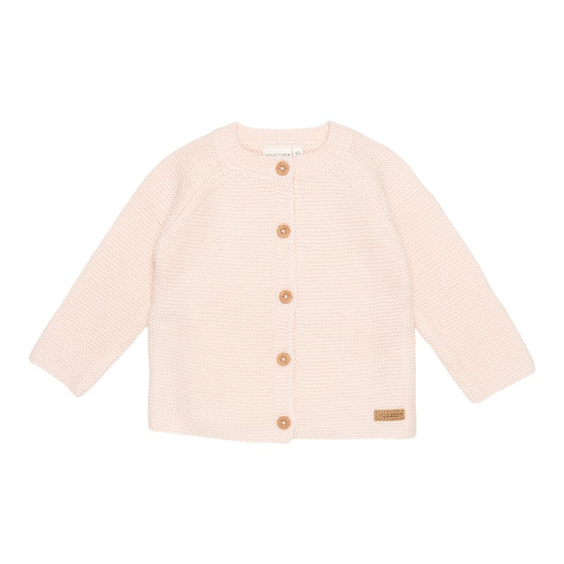 Little Dutch - Knitted Cardigan - Pink - Mabel & Fox