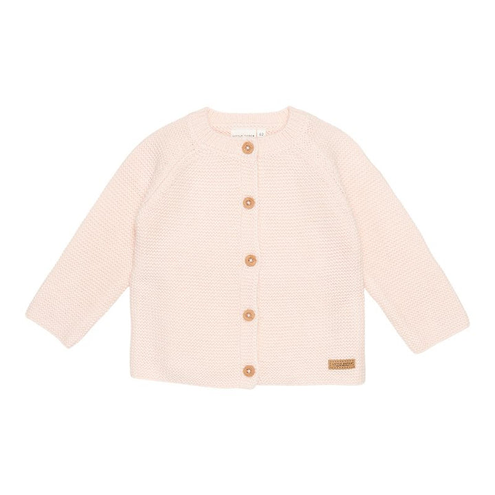 Little Dutch - Knitted Cardigan - Pink - Mabel & Fox