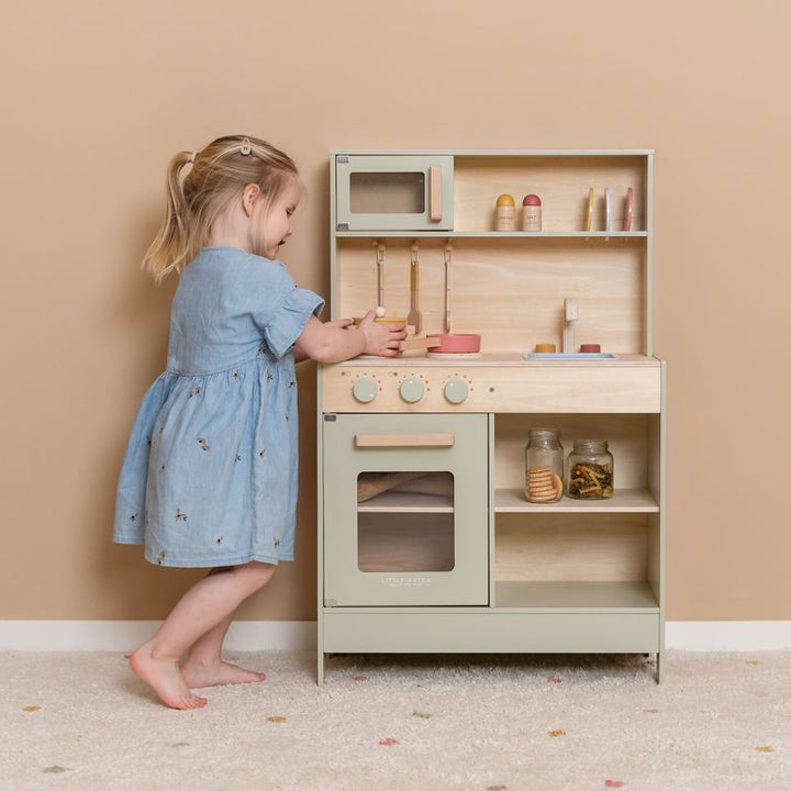 Little Dutch - Play Kitchen - Mint - Mabel & Fox