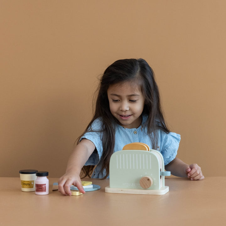 Little Dutch - Wooden Toaster Set