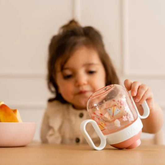 Little Dutch x MEPAL - Non-spill Sippy Cup - Flowers & Butterflies - Mabel & Fox