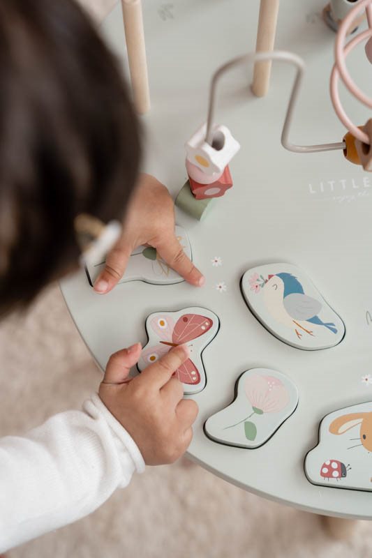 Little Dutch - Activity Table - Flowers & Butterflies