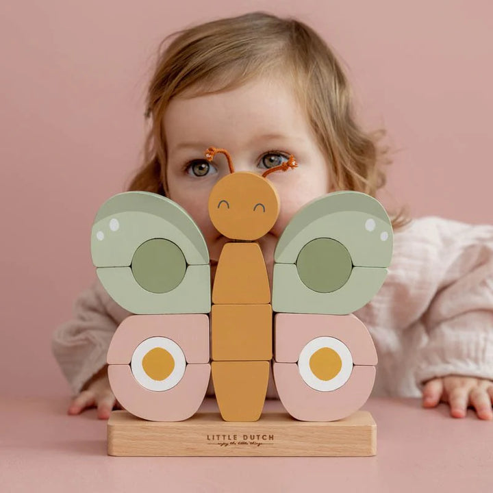 Little Dutch - Butterfly Stacking Puzzle