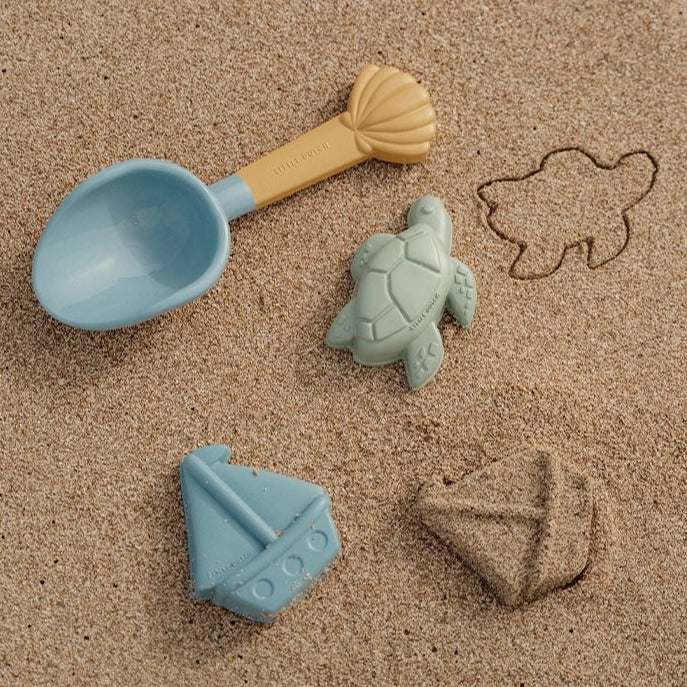 Little Dutch - Sand Shapes Beach Set - Sailors Bay (3 Pack)