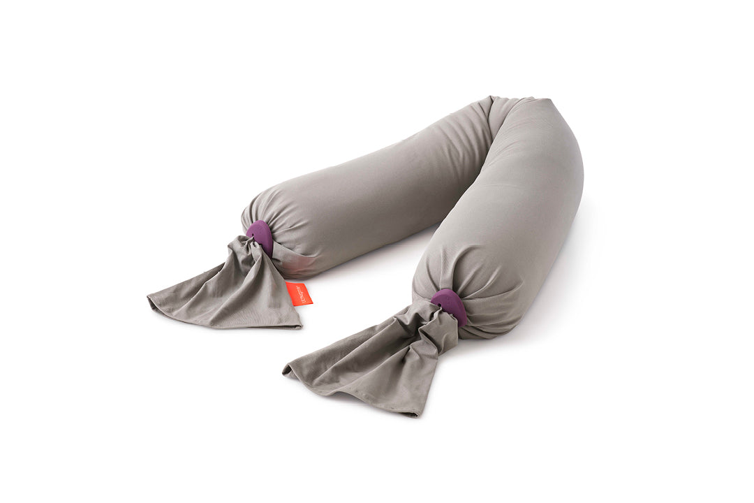 bbhugme - Pregnancy Pillow Kit - Stone / Plum