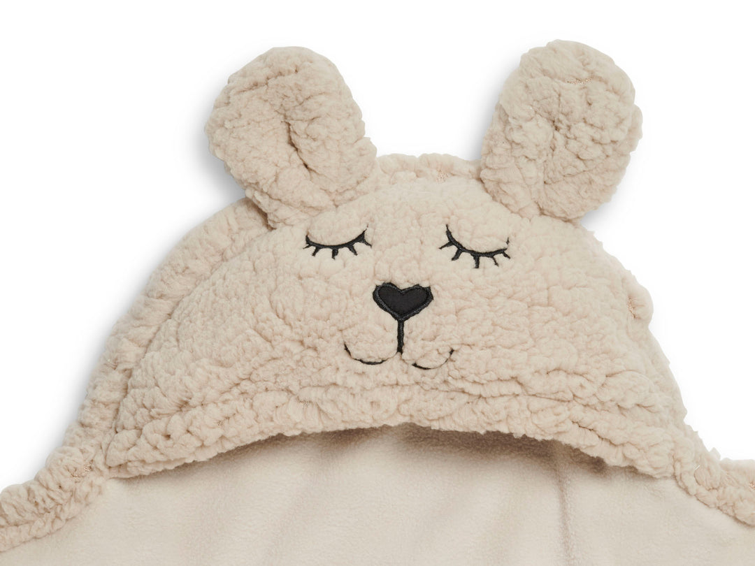 Jollein - Wrap Blanket Bunny - Nougat