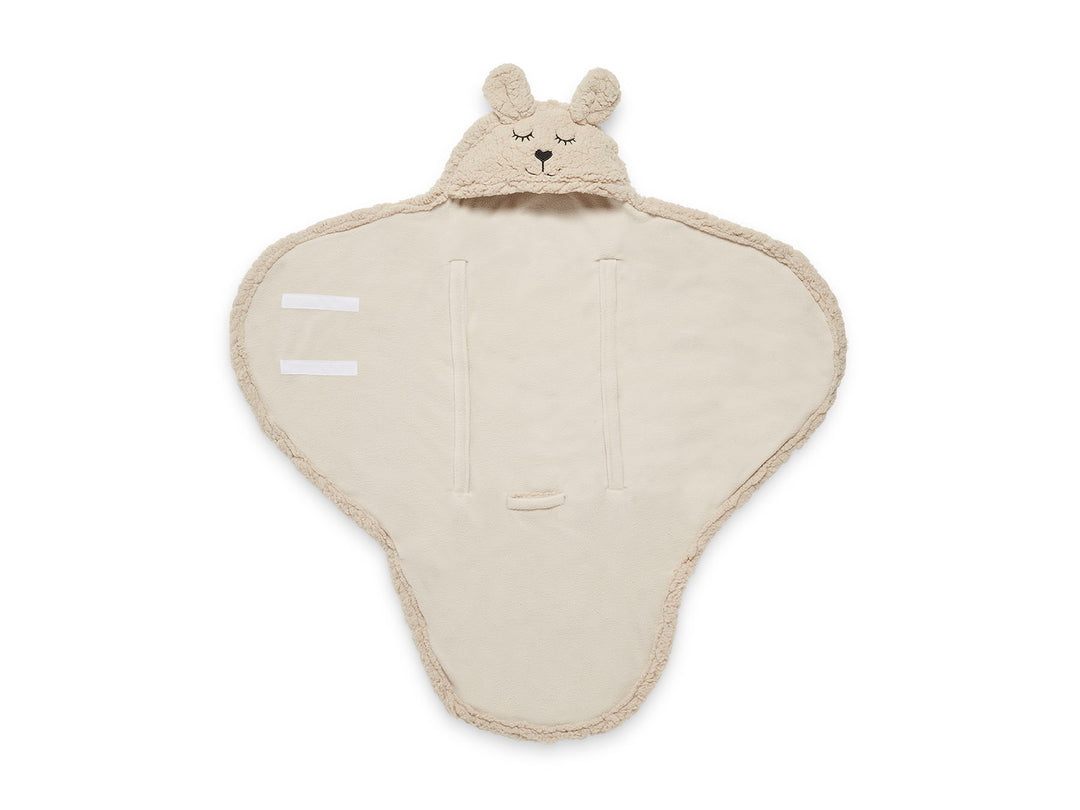 Jollein - Wrap Blanket Bunny - Nougat