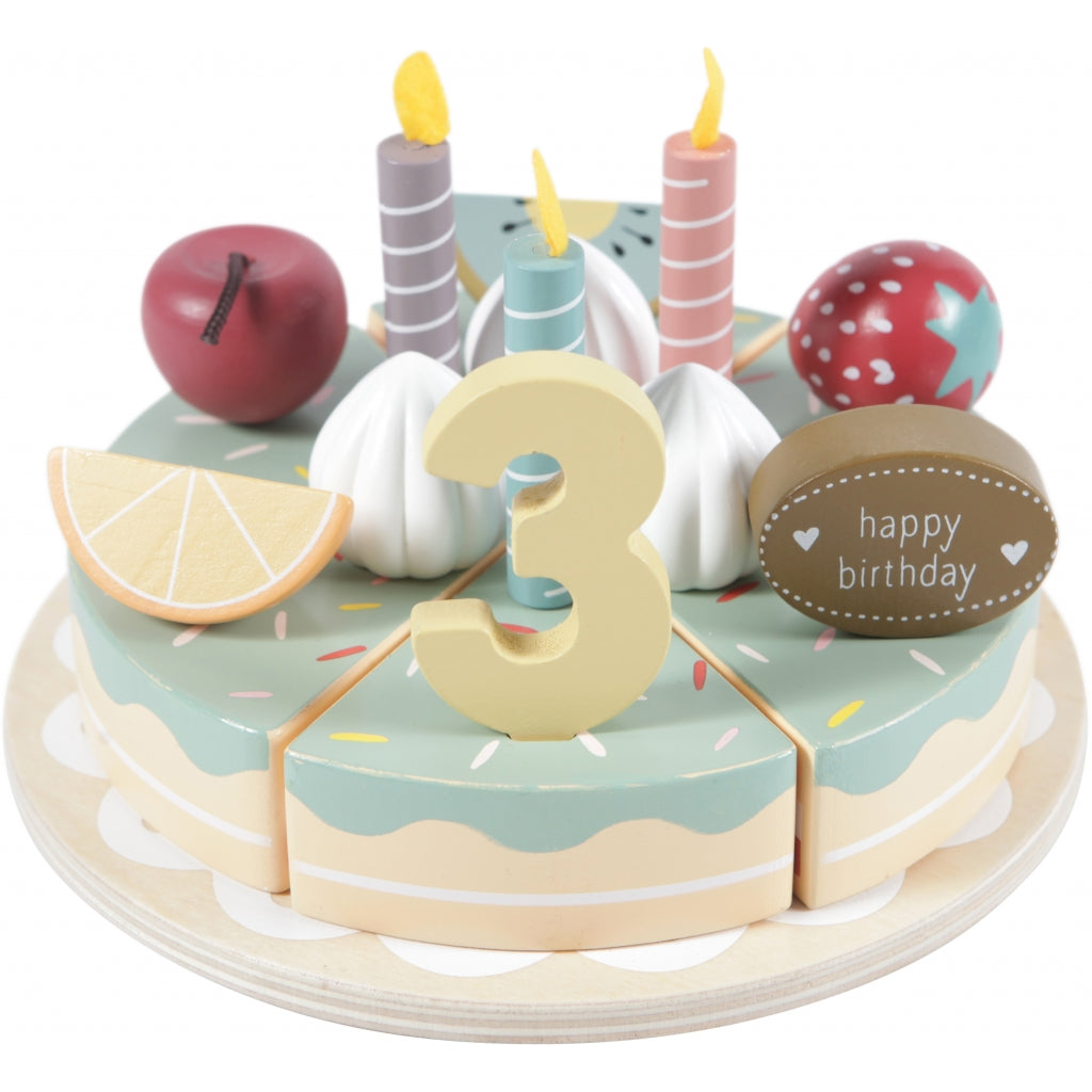 Little Dutch - Wooden birthday cake - Mabel & Fox