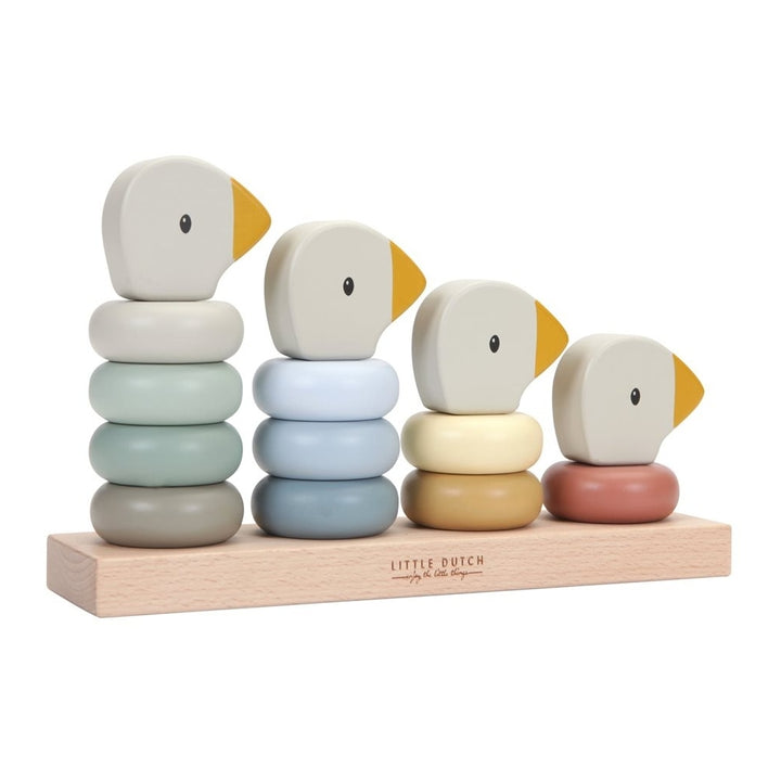 Little Dutch -  Stacker Little Goose Family - Mabel & Fox
