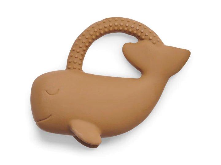 Jollein - Teething Ring - Whale Caramel