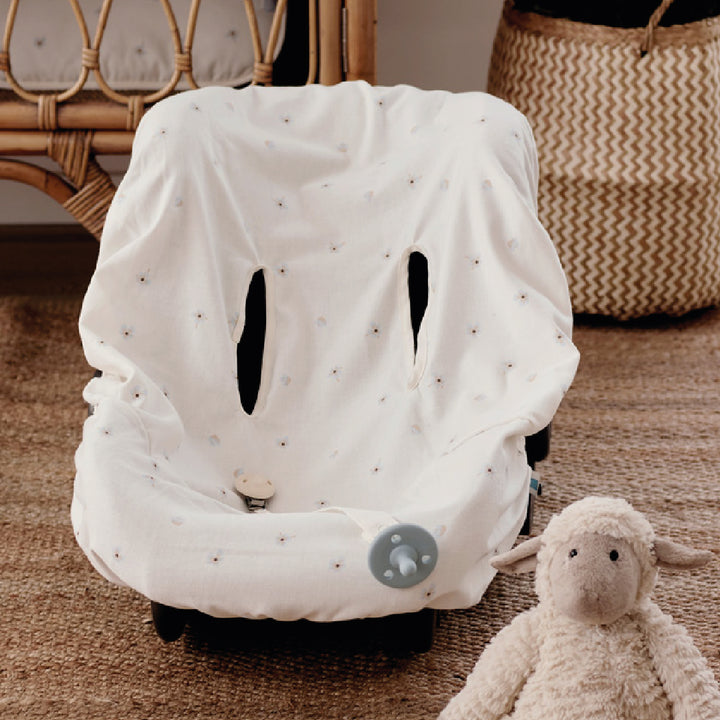 Gloop Car Seat Cover - Wildflower - Mabel & Fox